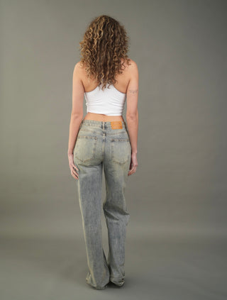Vintage Fade Wash Denim