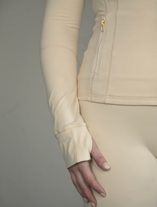 Zip Up Jacket Set