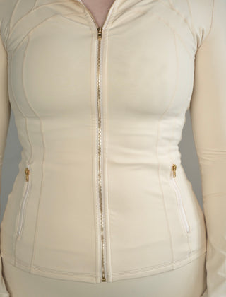Zip Up Jacket Set