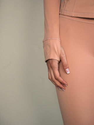 Zip Up Jacket Set