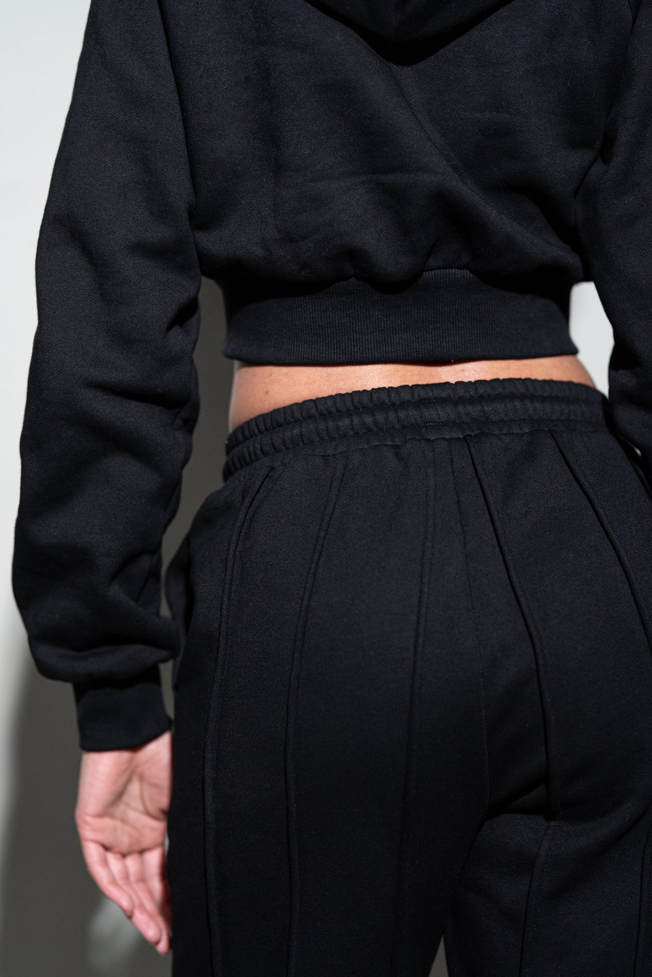 Cropped Jacket Sweat Set