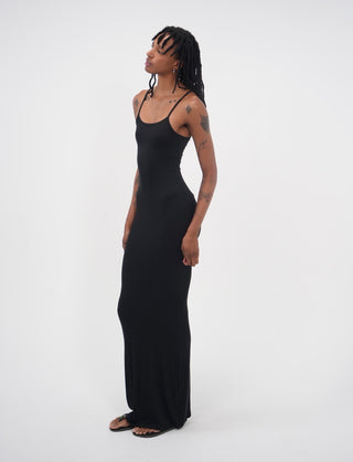 Black Slip Dress