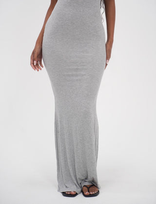 Heather Grey Slip Dress