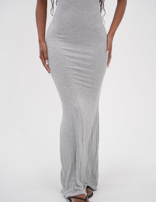 Heather Grey Slip Dress