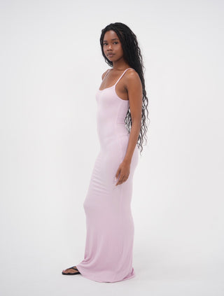Soft Pink Slip Dress