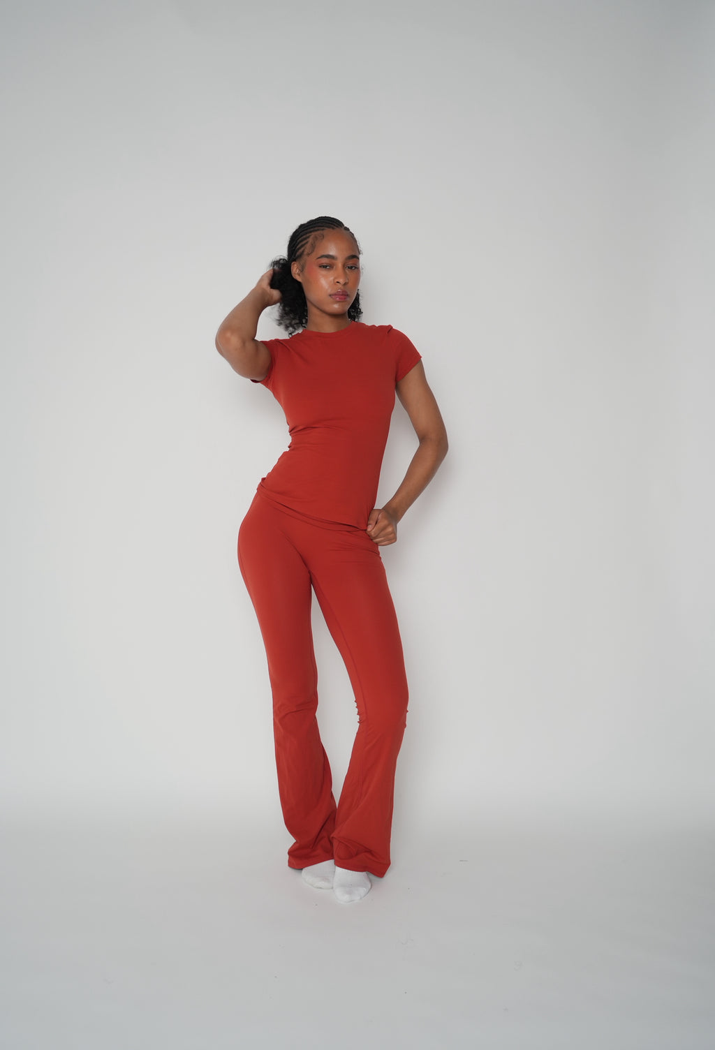 Cinnamon Short Sleeve Set