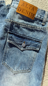 Medium Wash Ripped Denim