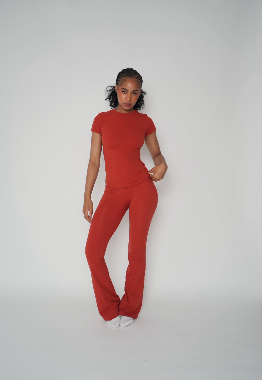 Cinnamon Short Sleeve Set