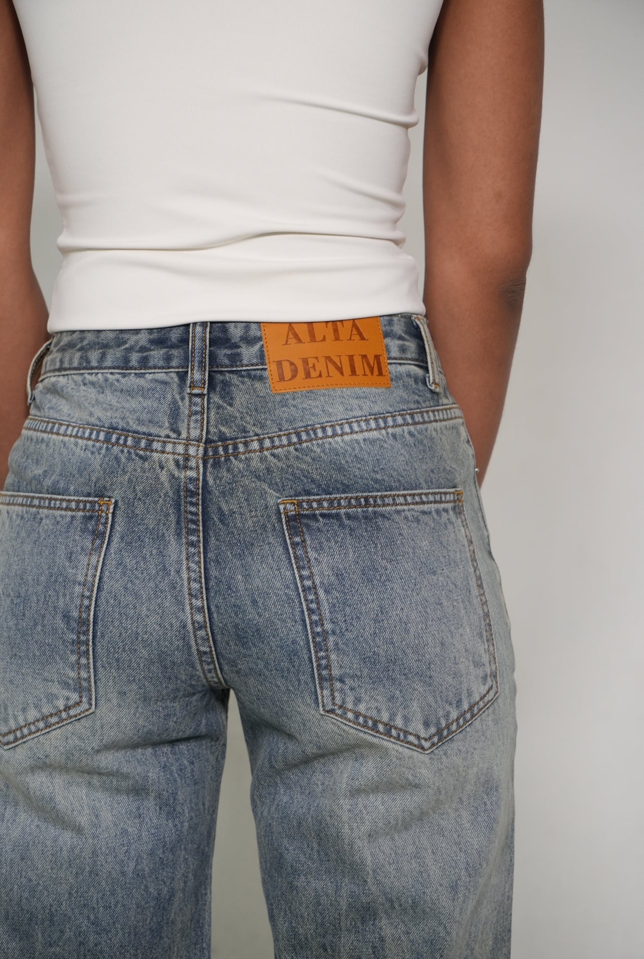 Vintage Fade Wash Denim