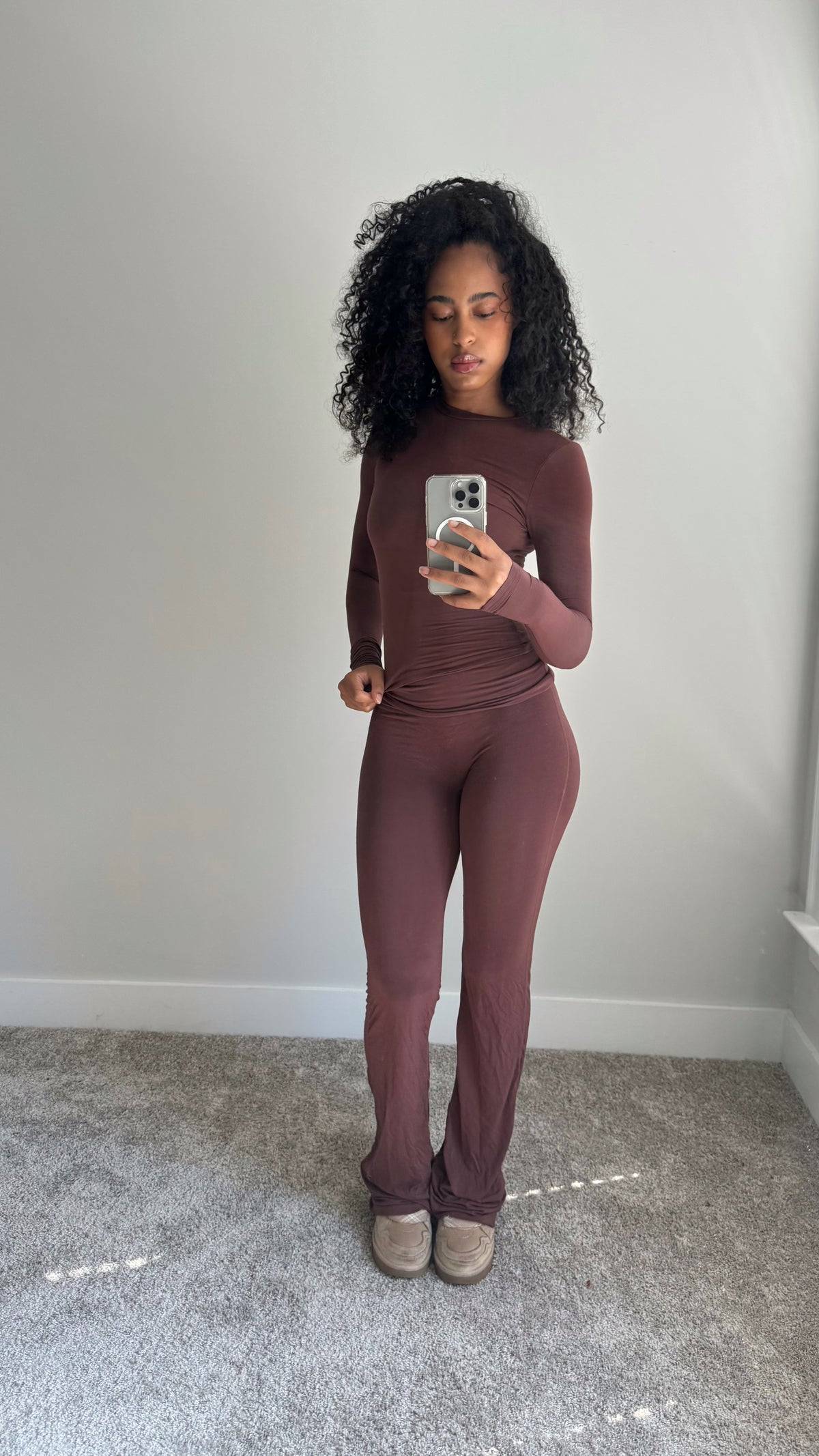 Chocolate Foldover Lounge Set
