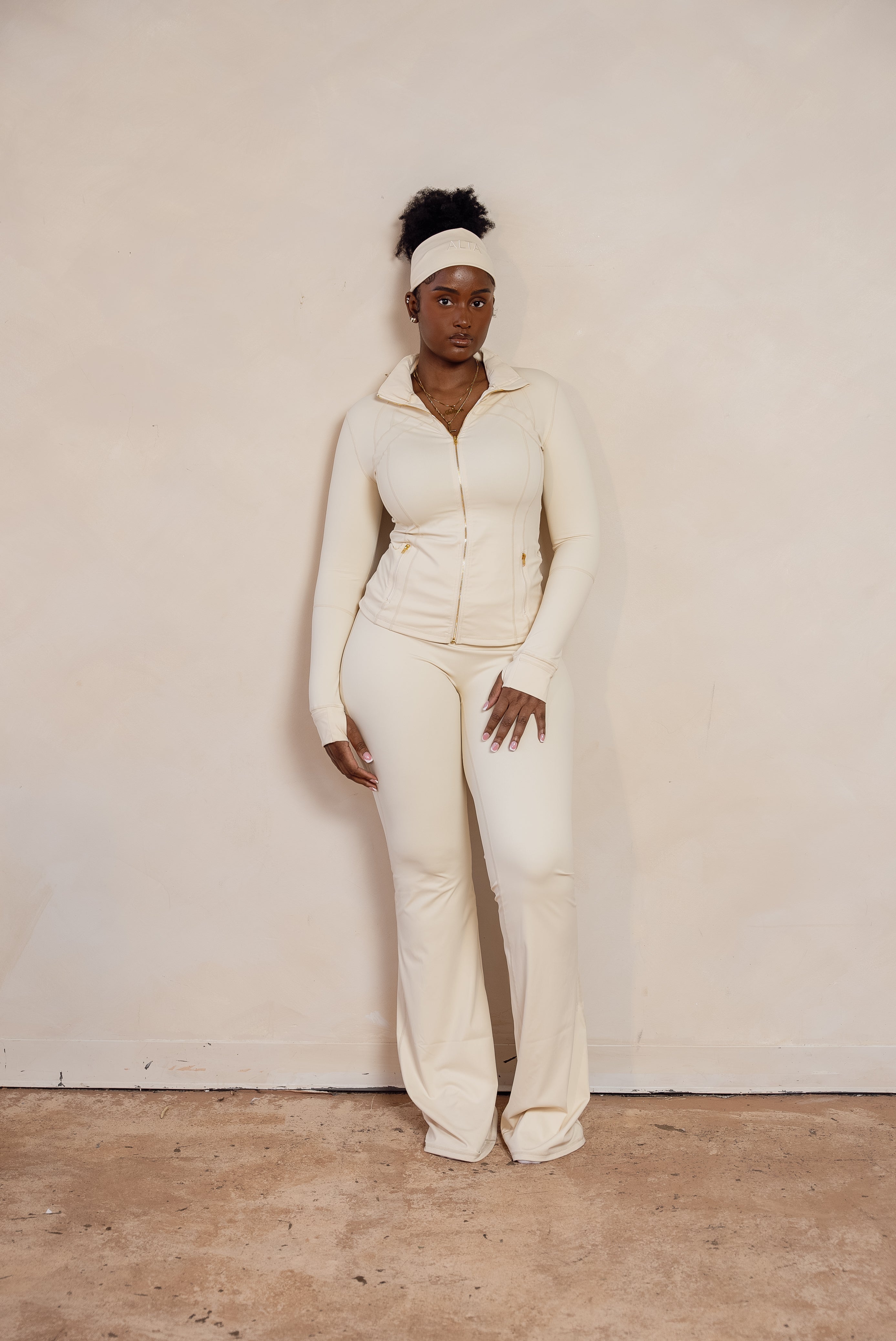 Black Lightweight Jacket Set