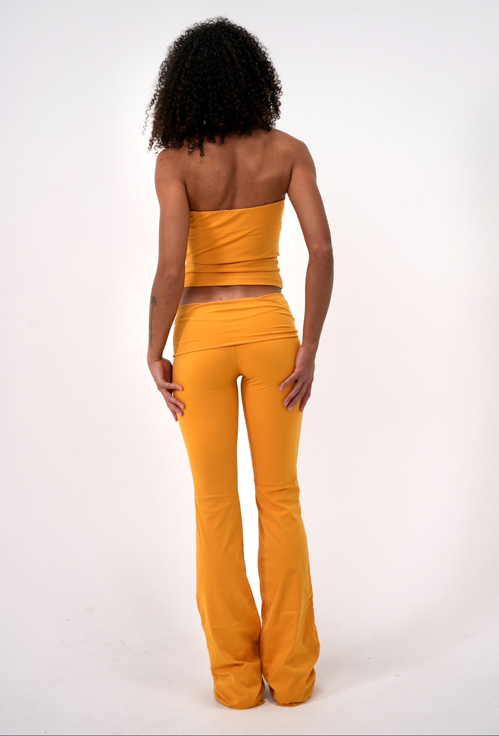 Saffron Tube Top Set