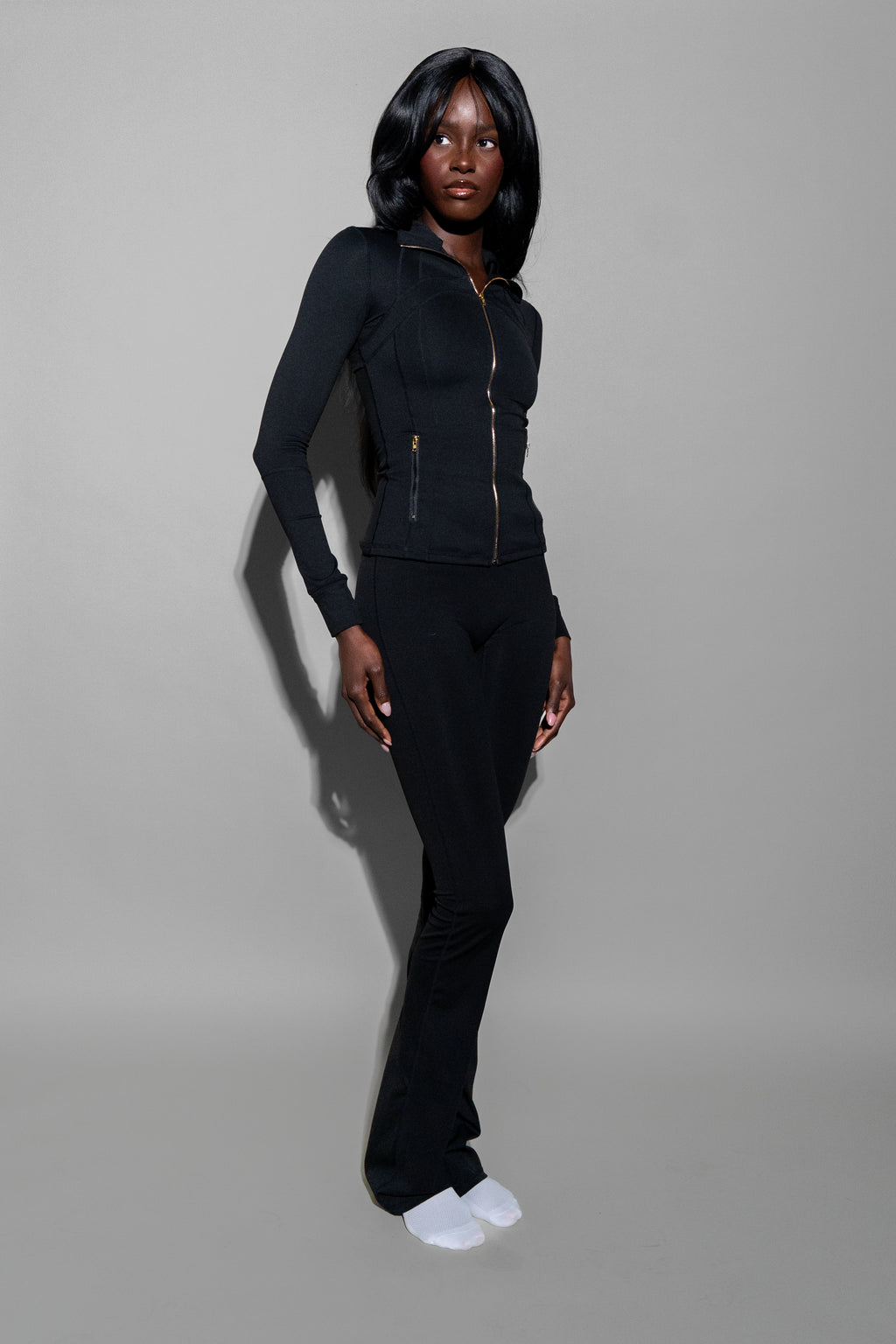 Black Zip Up