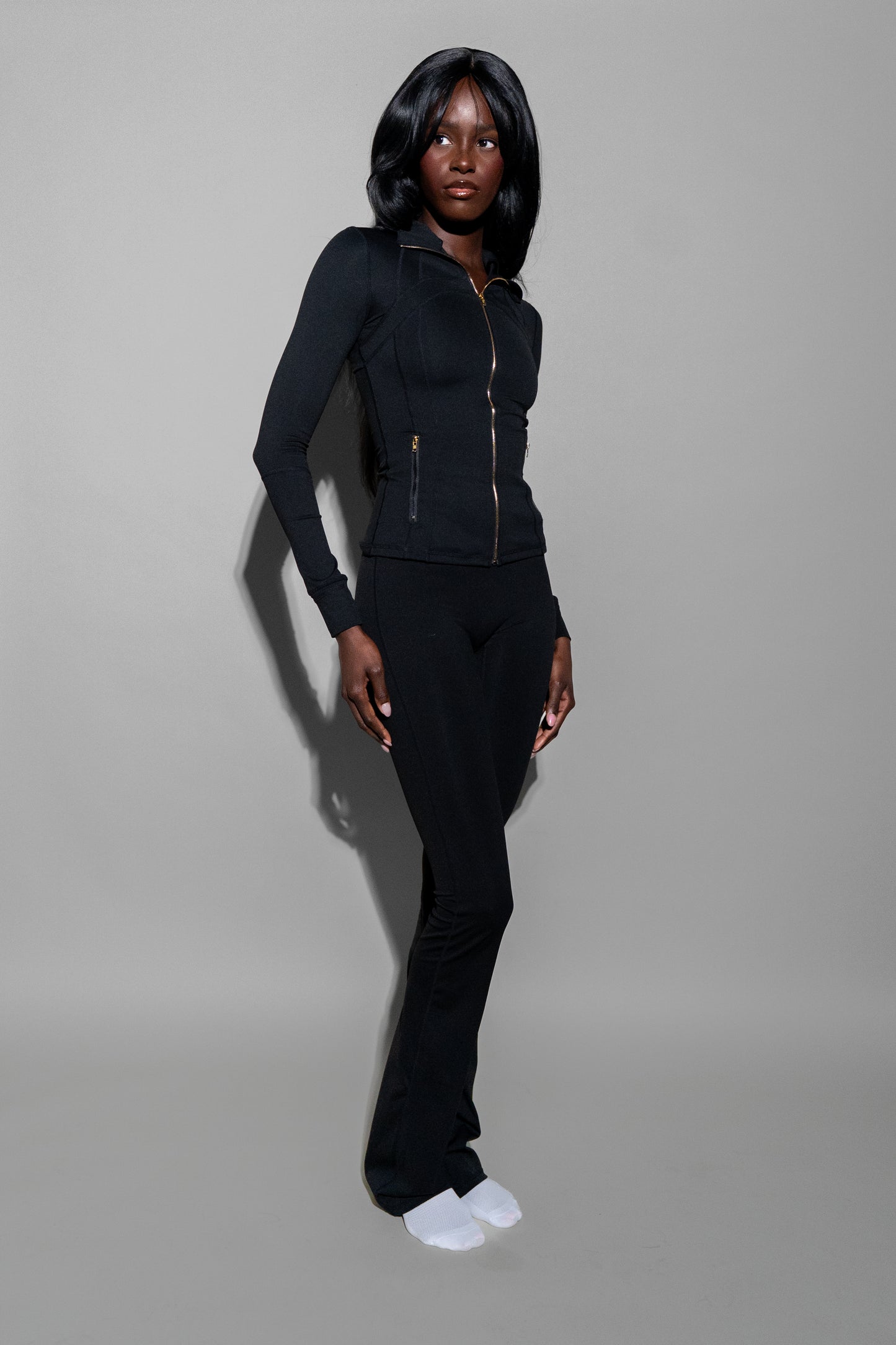 Black Zip Up
