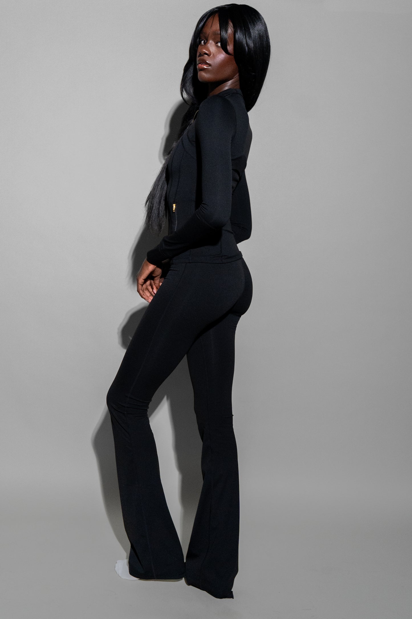 Black Zip Up