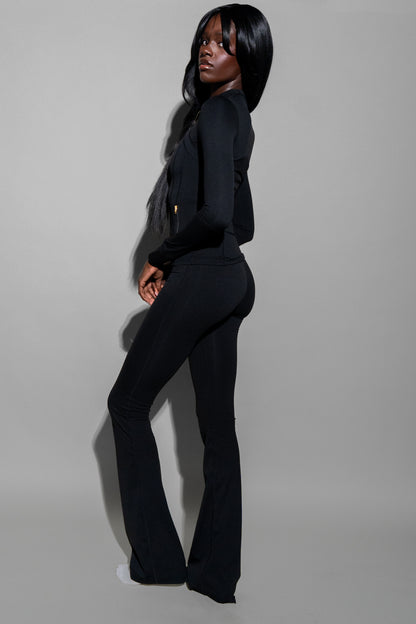 Black Zip Up